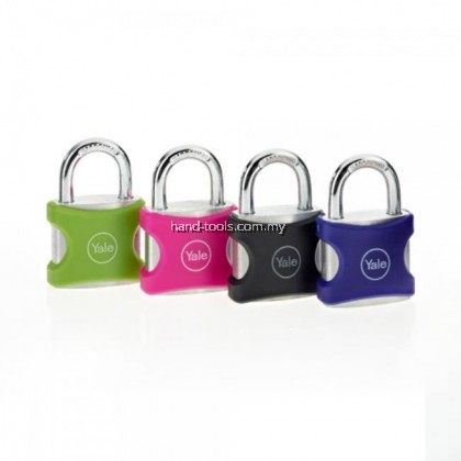 Yale YE3/32/116/1 Aluminum Chrome Plated Steel Shackle Padlock 32mm Yale YE3/32/116/1 Aluminum Chrome Plated Steel Shackle Padlock 32mm